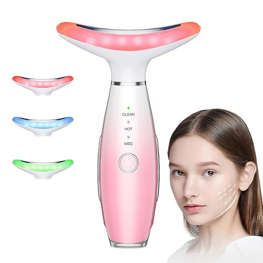 3 Color Facial Massager for Face and Neck